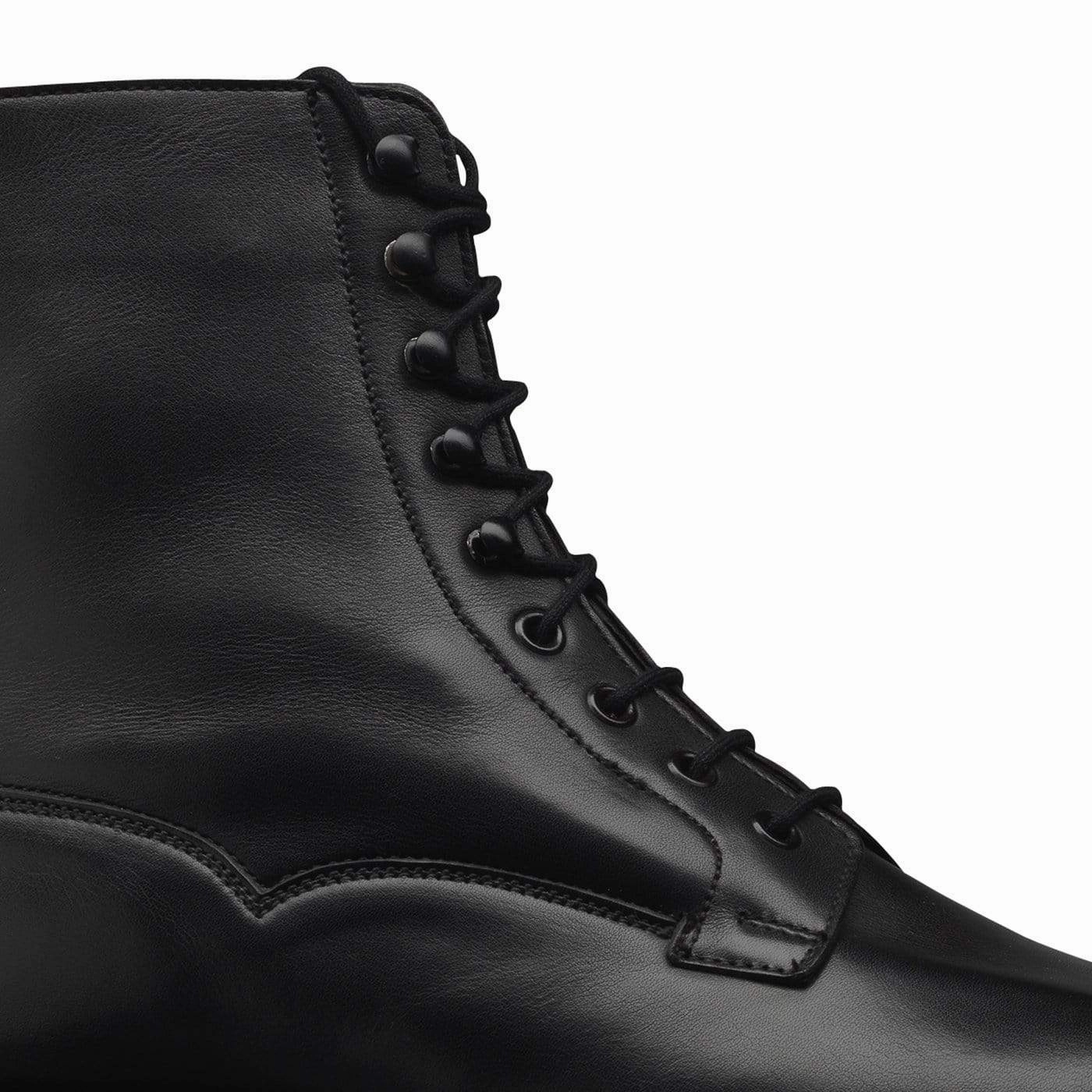 Radnor Black Wax Calf Western Style Comfortable fit
