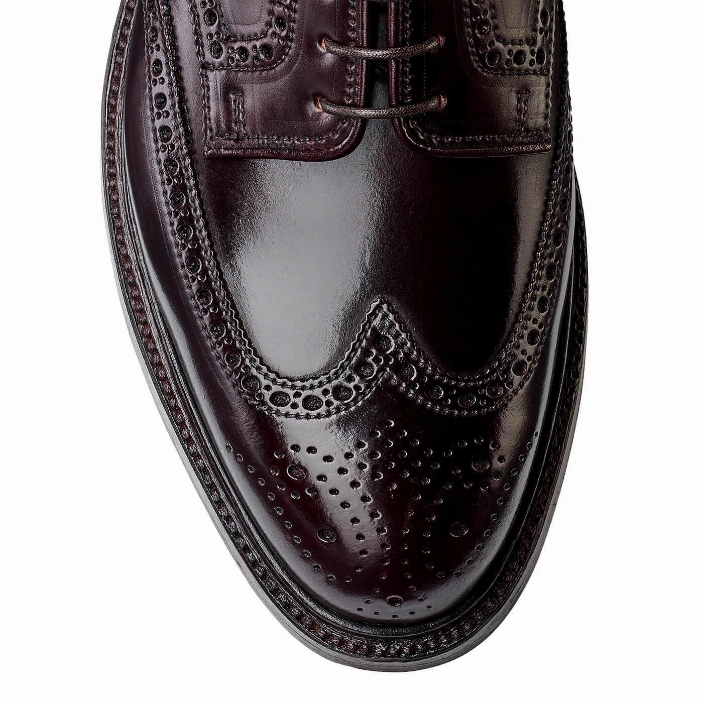 Pembroke Burgundy Cordovan Built For City Smooth Texture