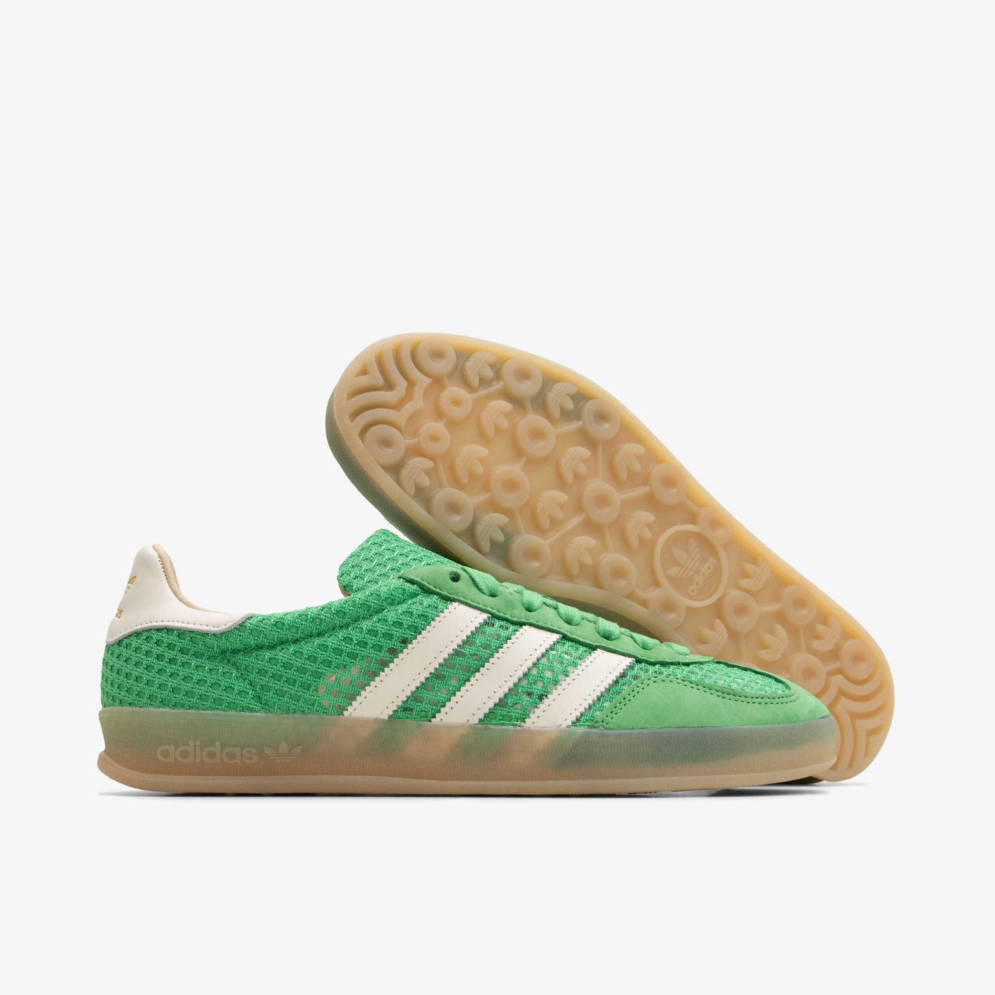 Step Boost adidas Originals Gazelle Indoor Energy Green / Off White - Magic Beige
