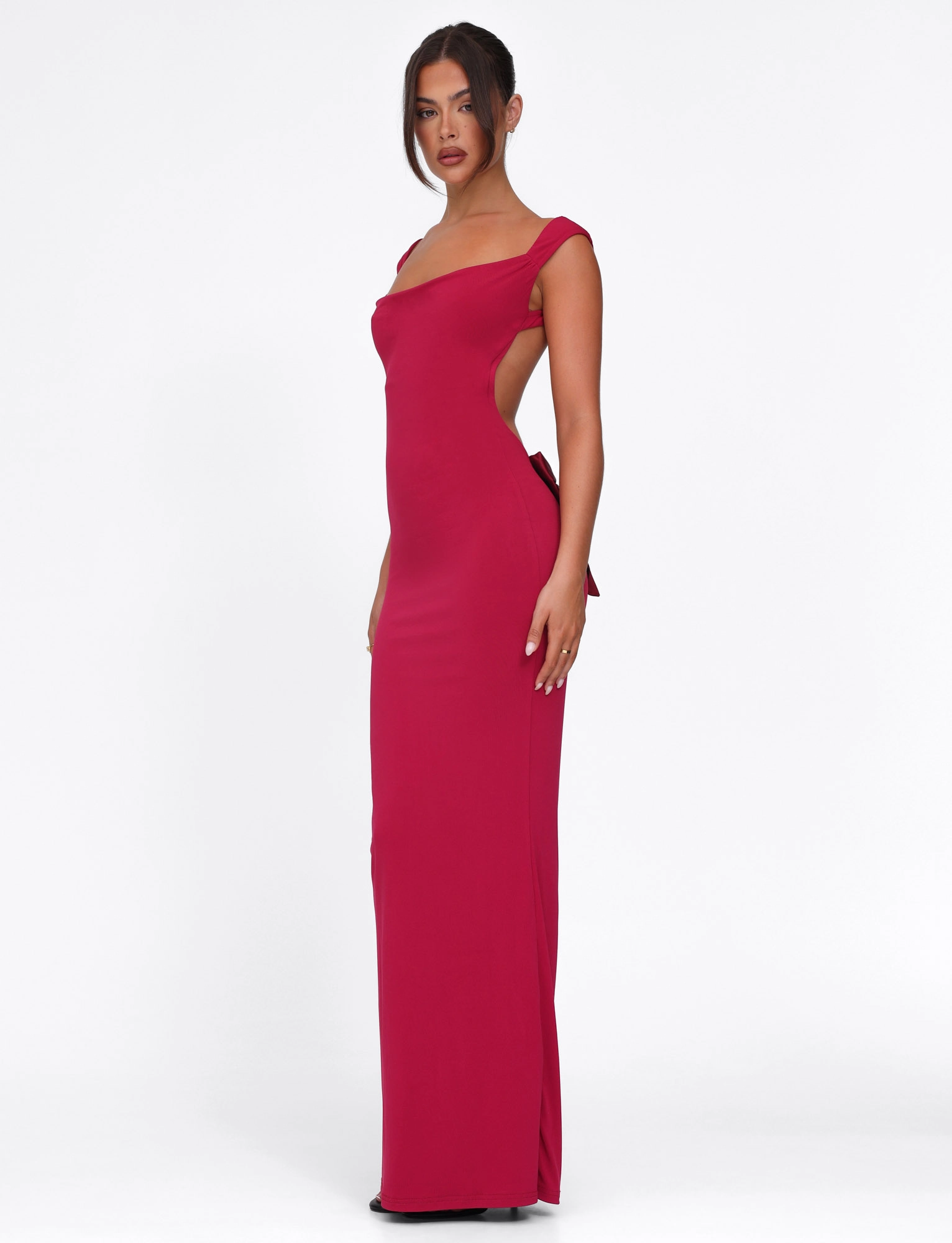 ZITA DRESS - RED : SALSA : DEEP RED Bold Look