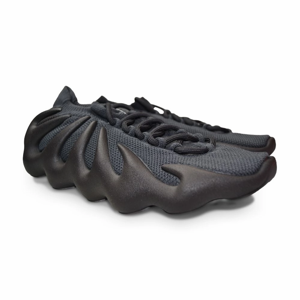 Adidas Yeezy 450 Ultra Black Friction Free Laces