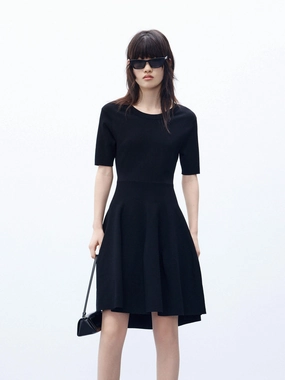Cutout Back Midi Dress Polished Cut
