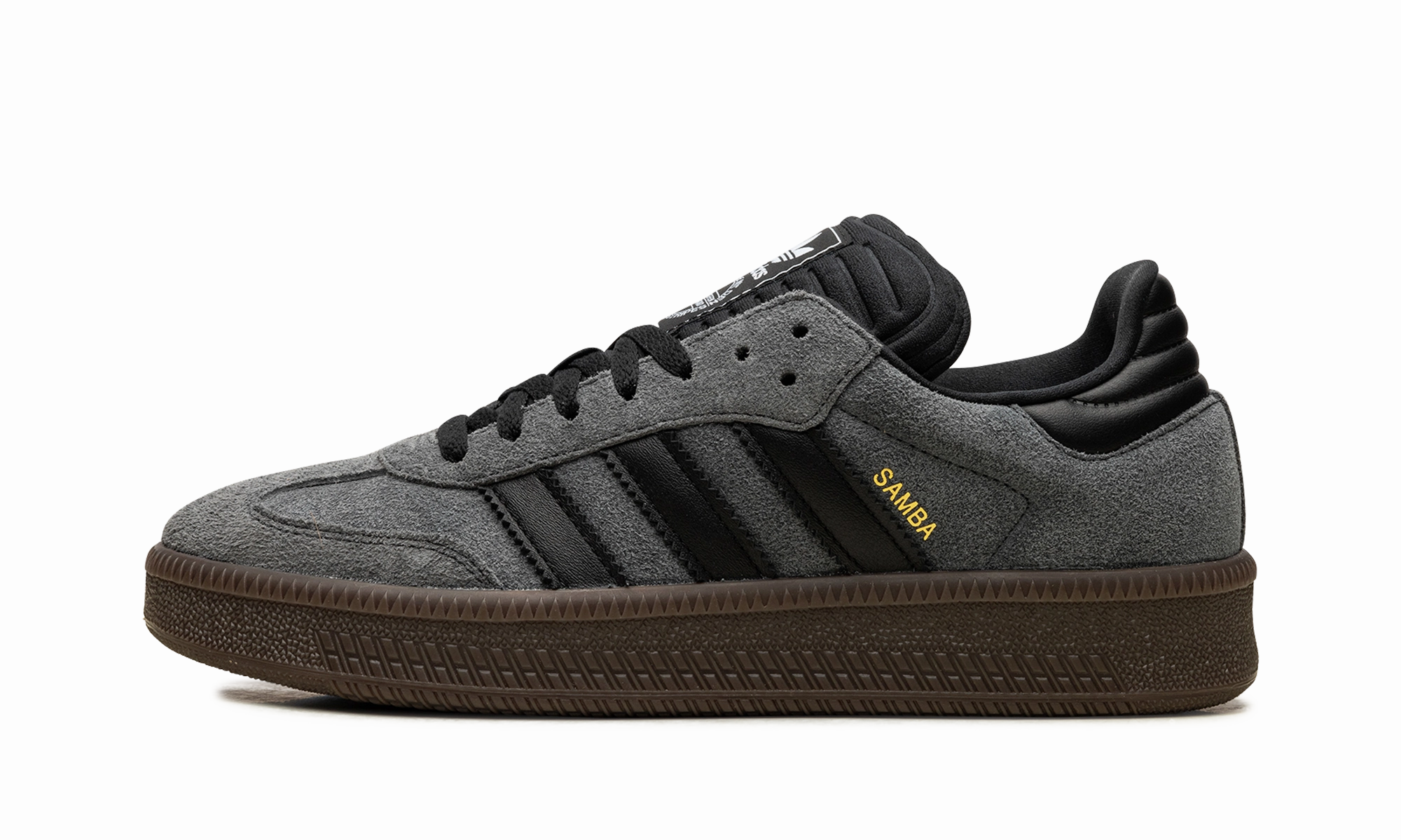 Non Slip Outsole Fast Move SAMBA XLG "Grey Suede"