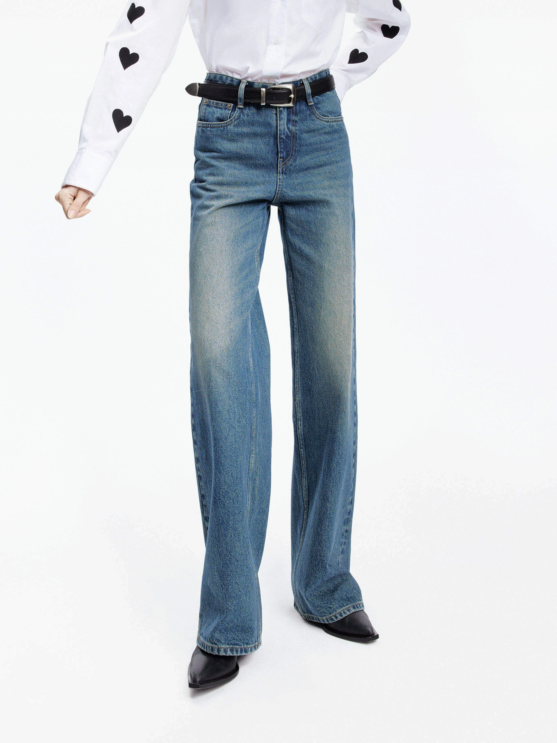 Weekend Warrior Earthy Comfy Cotton Straight Jeans