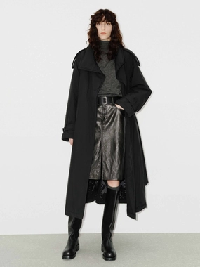 Longline Down Trench Coat LightPadding FlexibleFit
