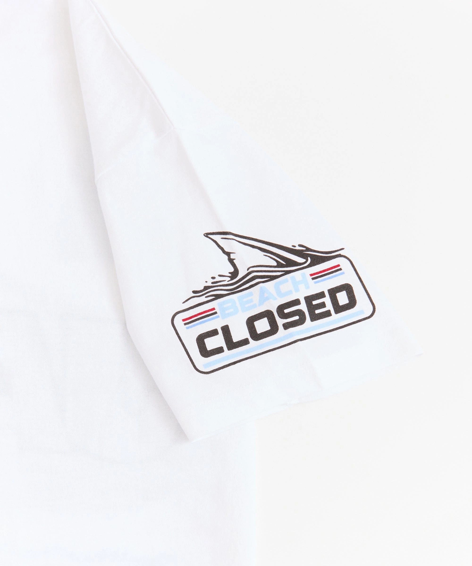 Jaws Racing Short Sleeve Tee - Cream TwoToneEffect Office Attire