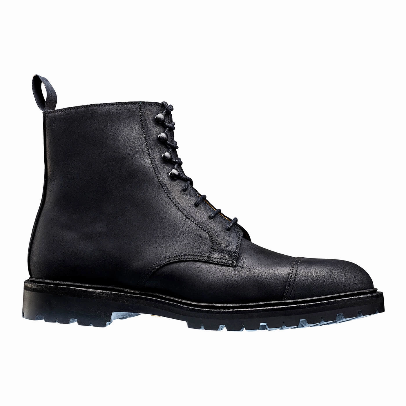 Trail Support Padded Collar Structure Coniston Black Rough-Out Suede