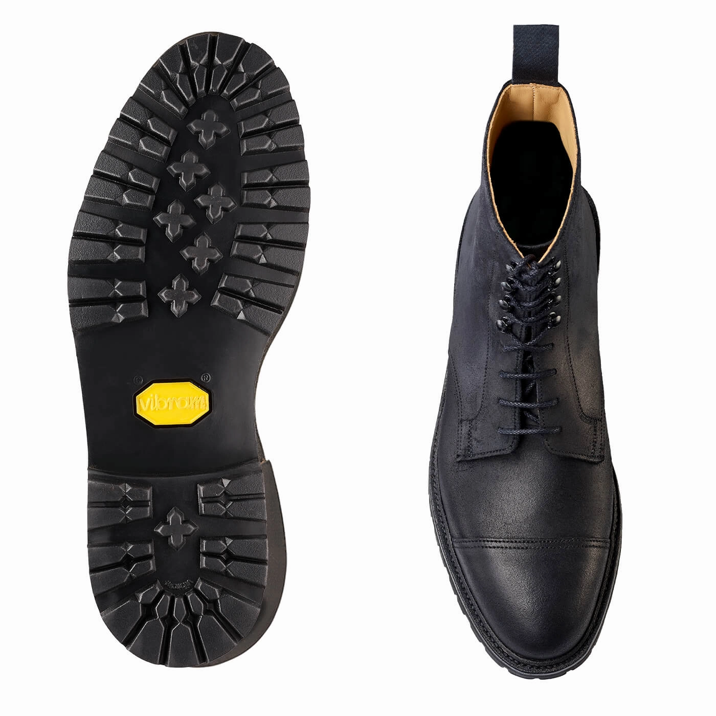 Coniston Black Rough-Out Suede Versatile Performance
