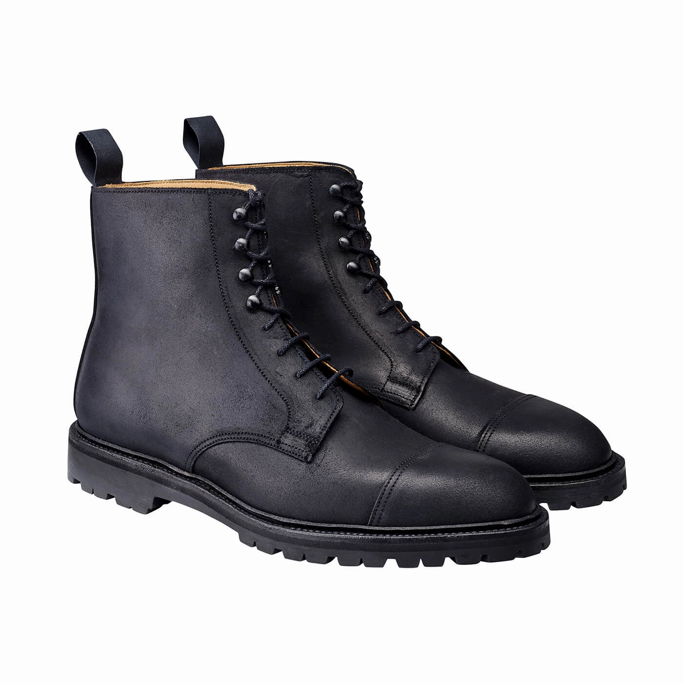 Buckle Shine Removable Coniston Black Rough-Out Suede