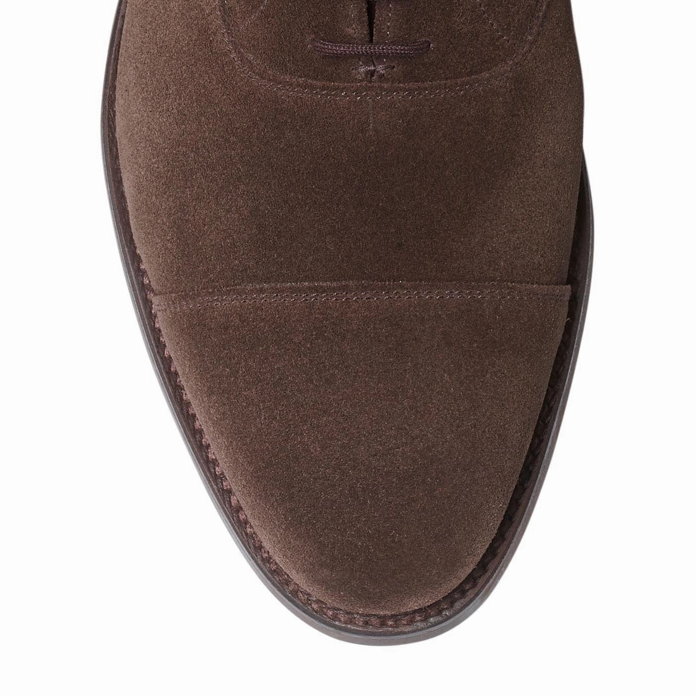 Sharp Oxfords Sleek Design Event Look Connaught 2 Dark Oak Suede (City Sole)