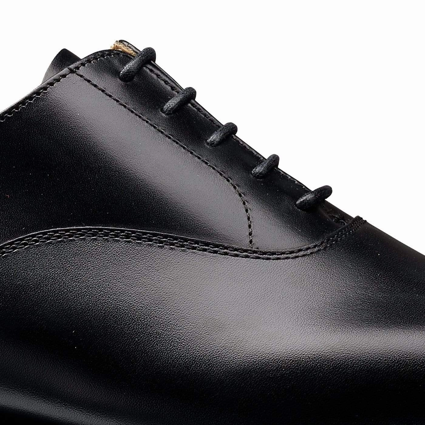 Connaught Black Calf (F Fitting) Smart Casual Look