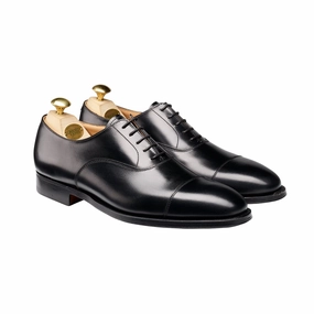 Connaught Black Calf Day Fashion Chic Walk