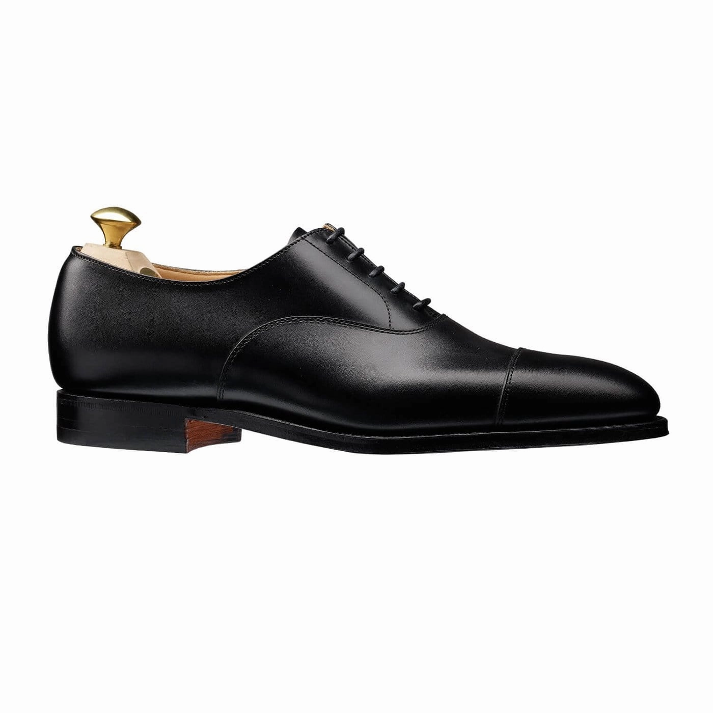 Connaught Black Calf Tan Oxfords Fashion Utility