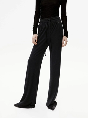 Contrast Drawstring Pants Soft Performance