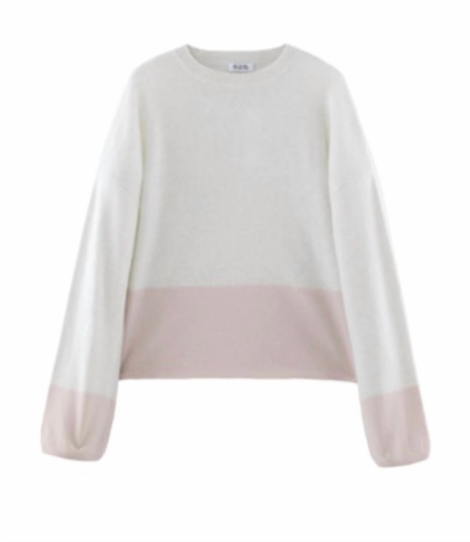 Seasonal Comfort Contrast Pullover Light Heather Grey Multi