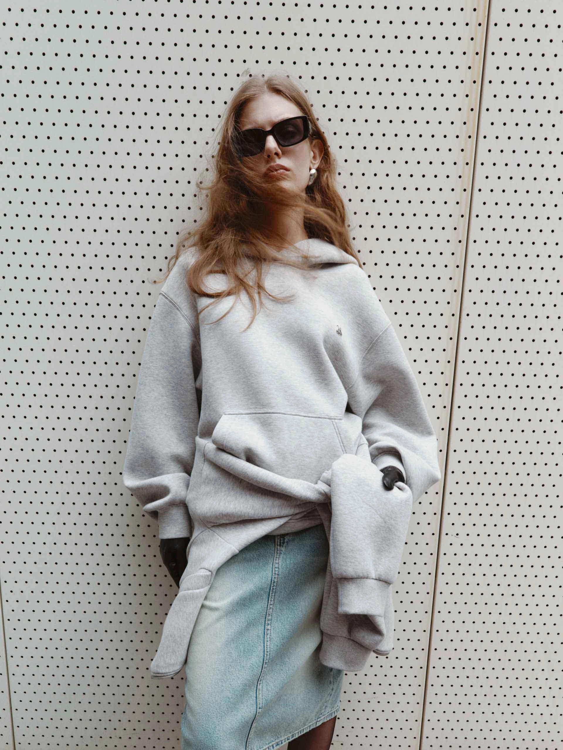 UltraSoft Blend Cotton Blend Hooded Sweatshirt