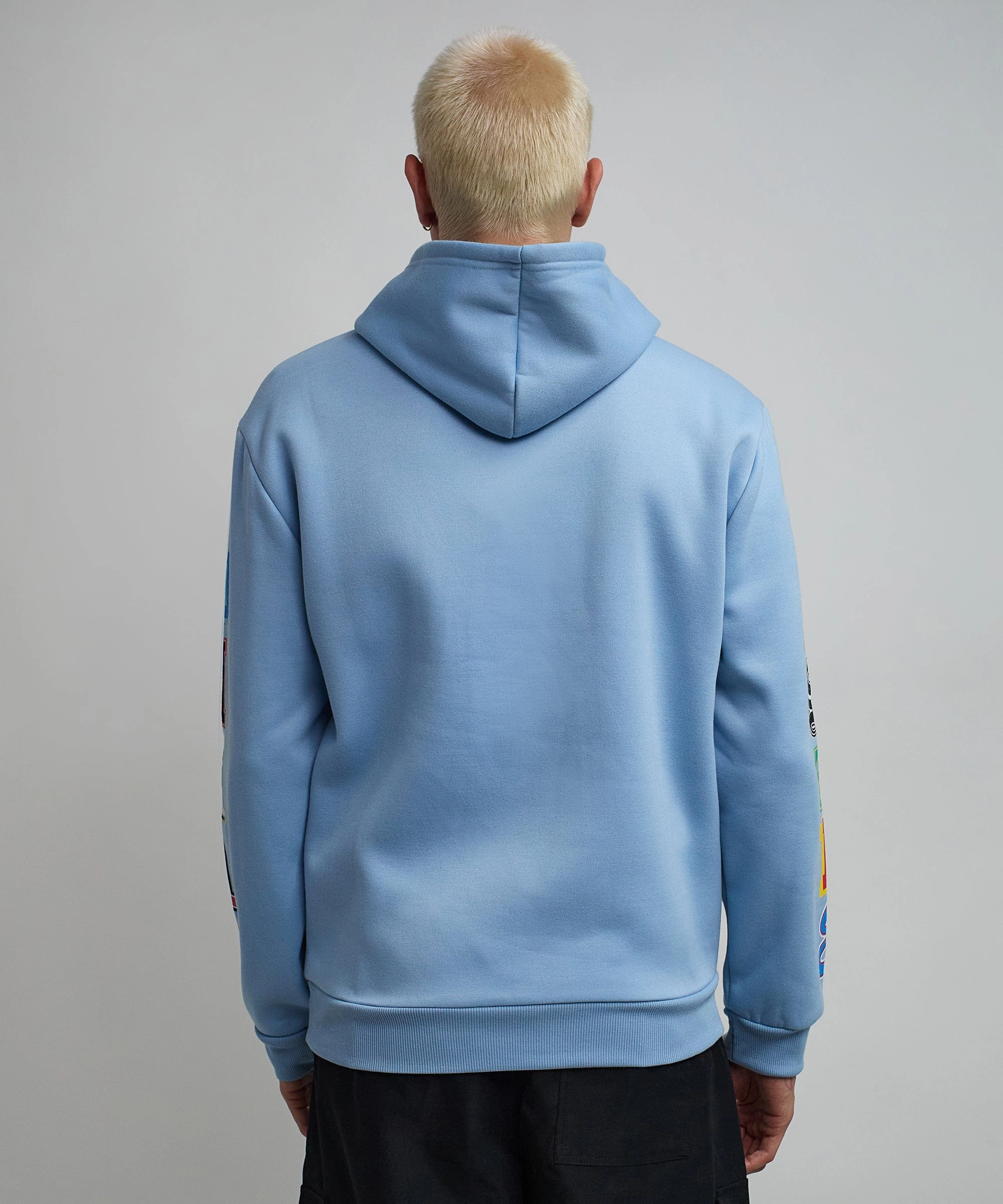 Summer Sweater Water Repellent Finish Hustle Daily Hoodie - Light Blue