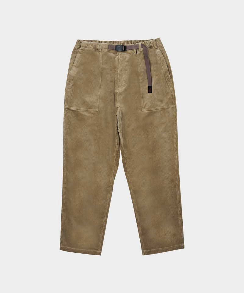 Corduroy Loose Tapered Ridge Pant Lightweight Material Simple Style