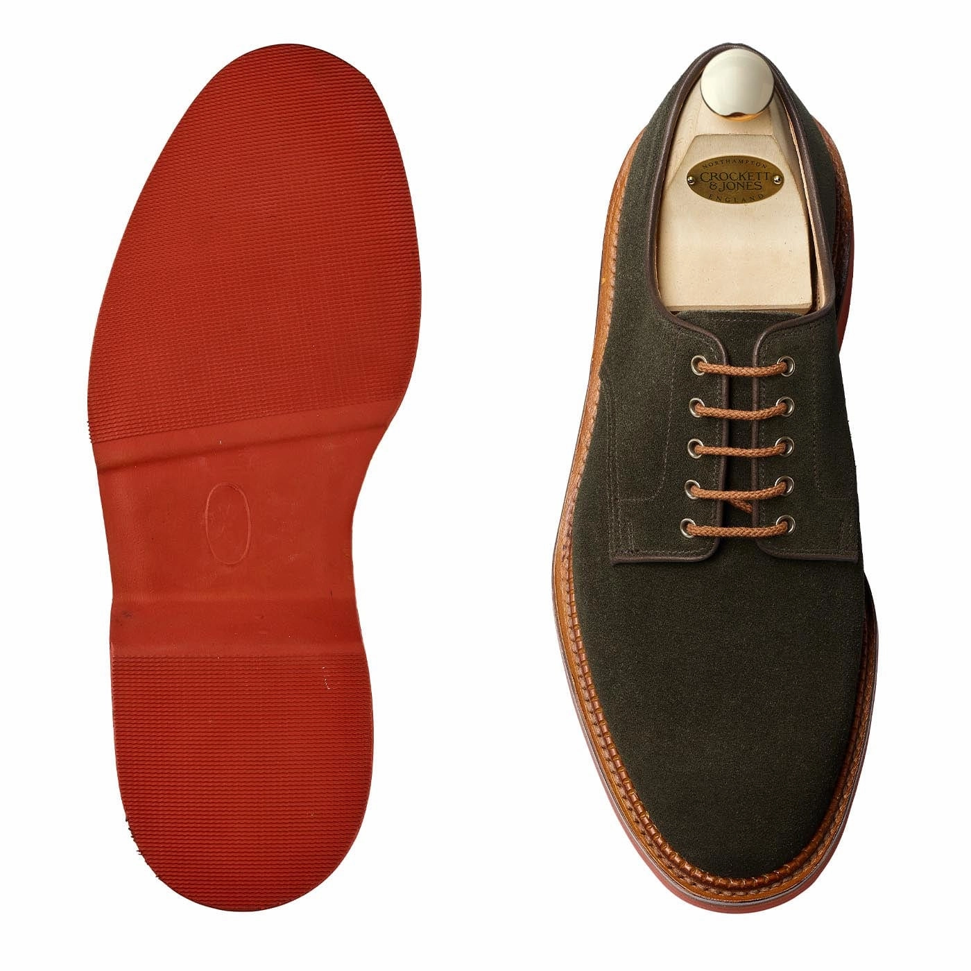 Cornell Earth Green Suede Commute Ready
