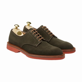 Smooth City Style Shoe Shine Cornell Earth Green Suede