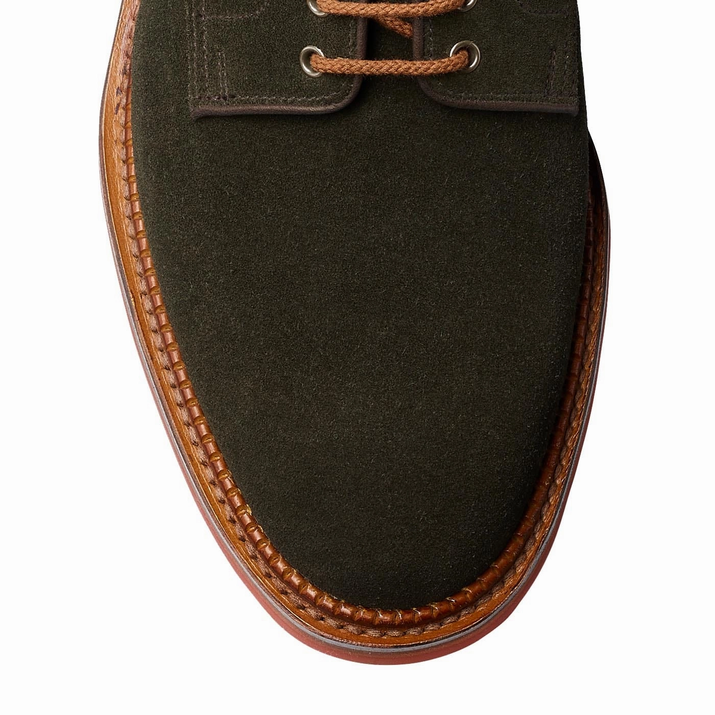 Basic Walk Cornell Earth Green Suede