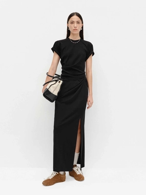 Performance Comfort Carbon Infused Fabric Cotton Blend Top and Skirt Set