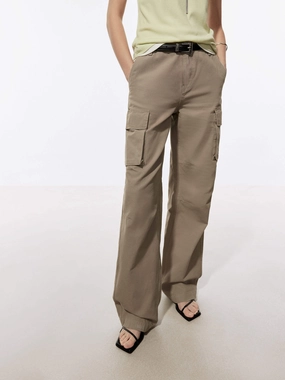 Cotton Cargo Pocket Pants Comfort Layer Wear