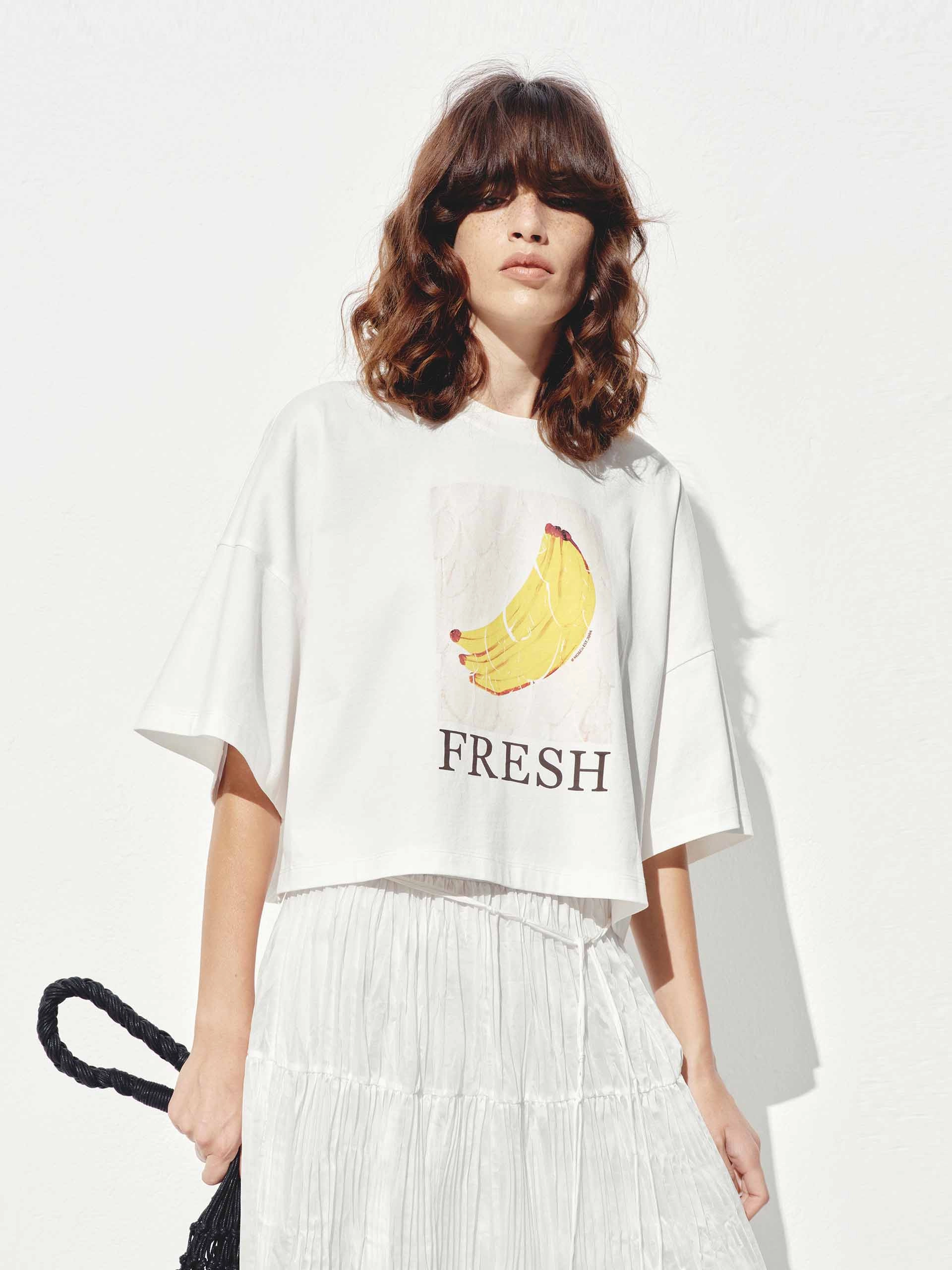 Cotton Printed Short T-shirt Casual Choice Daily Comfort Style