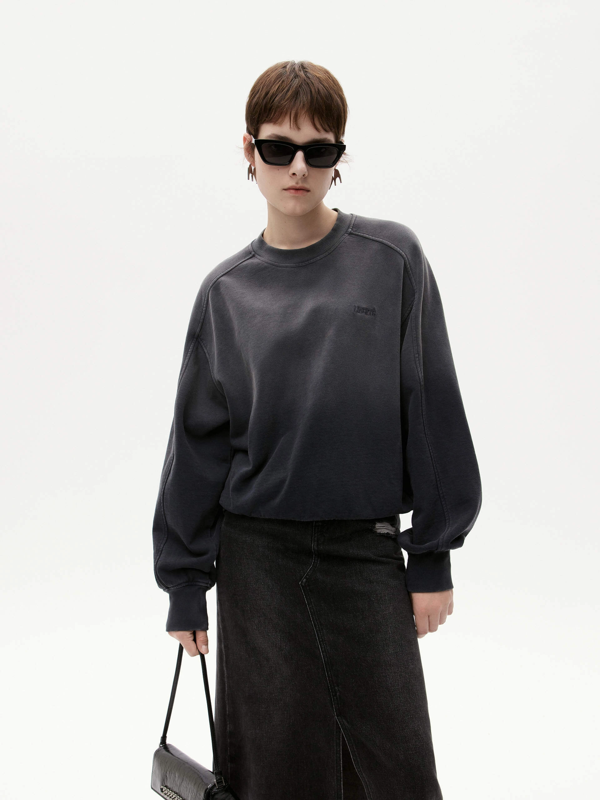 Soft touch finish EthicallySourced Cotton Retro Sweatshirt