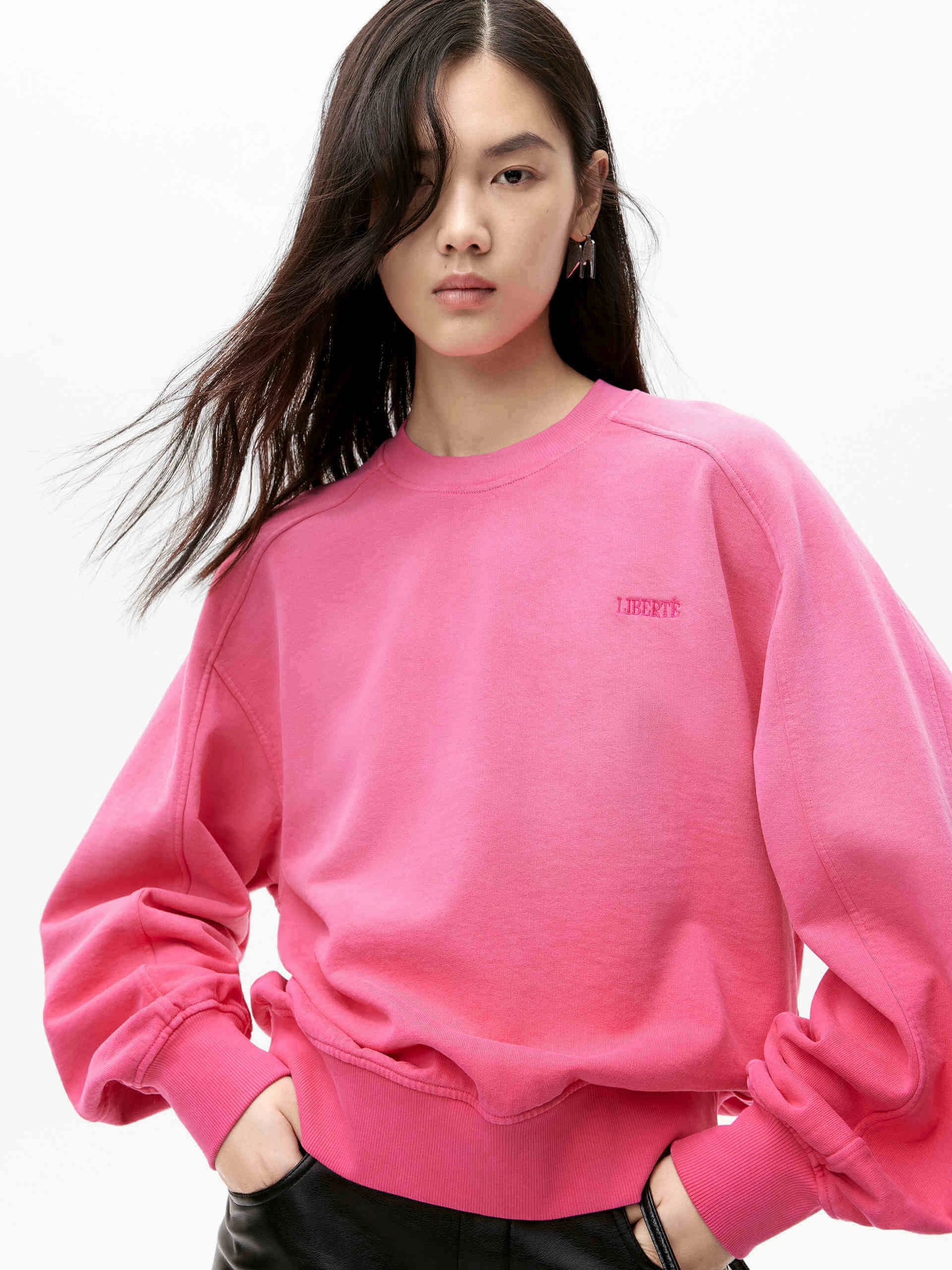 ZeroWasteProduction Cotton Retro Sweatshirt