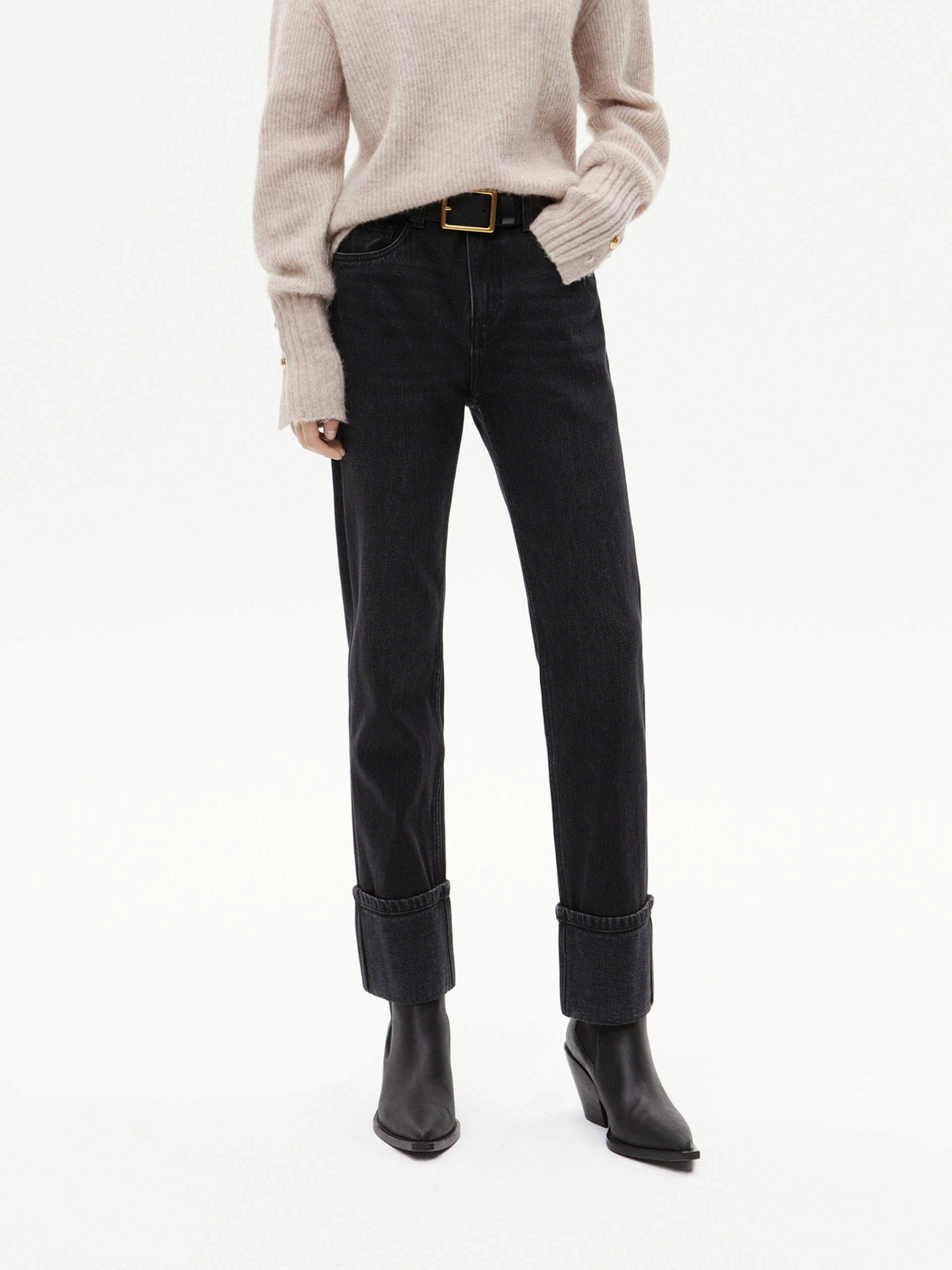 Street Appeal Cotton Turn Up Ankle Jeans