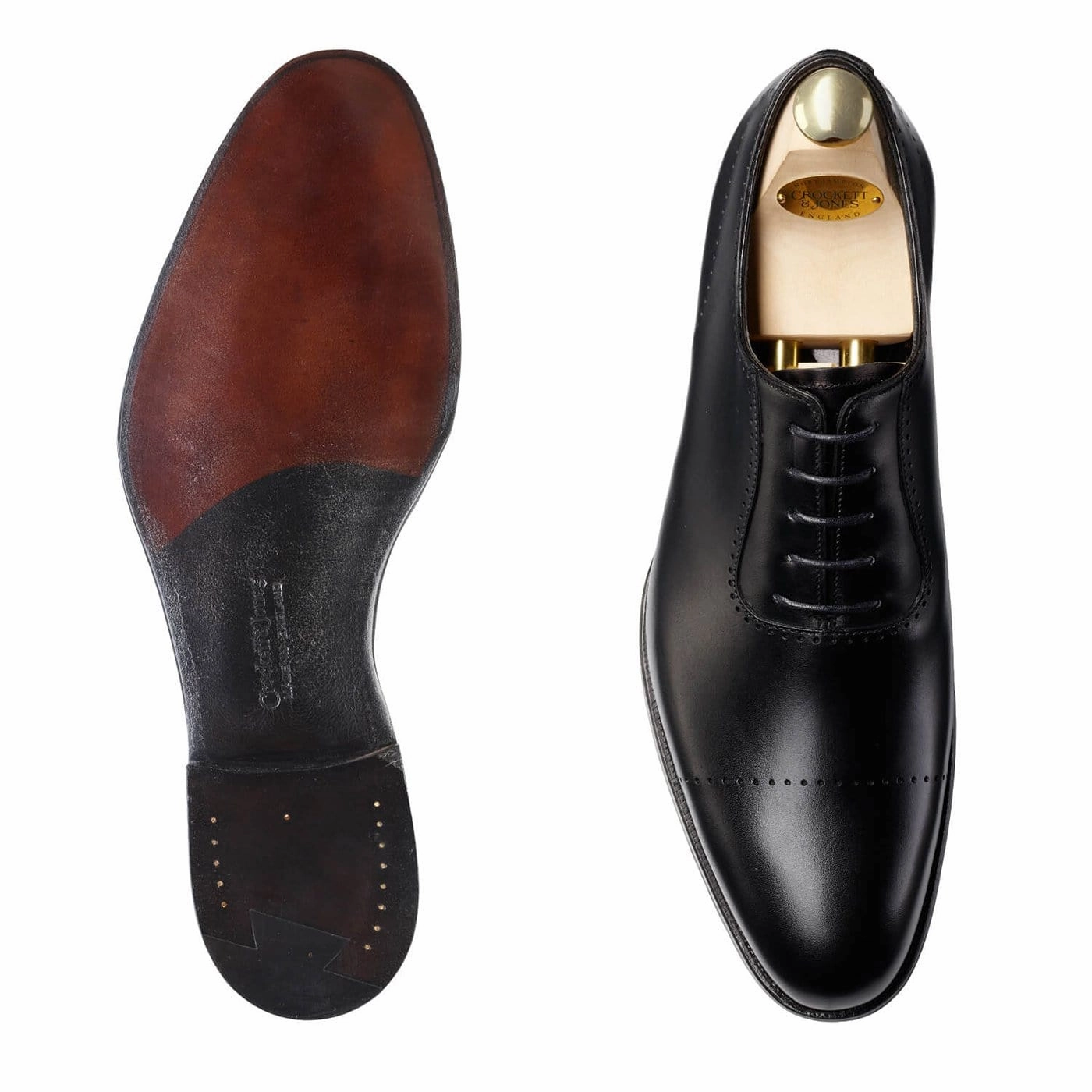 Leather Casual Lace-ups Leather Office Shoes Courtenay Black Calf
