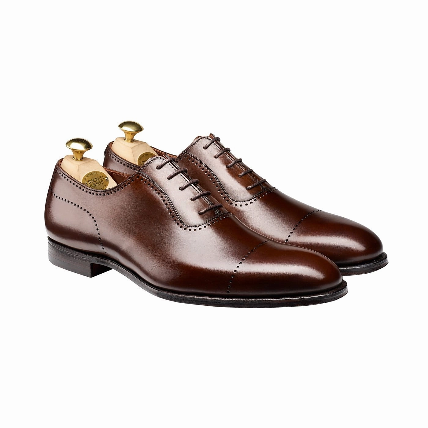 Courtenay Dark Brown Antique Calf Corporate Look Wide fit