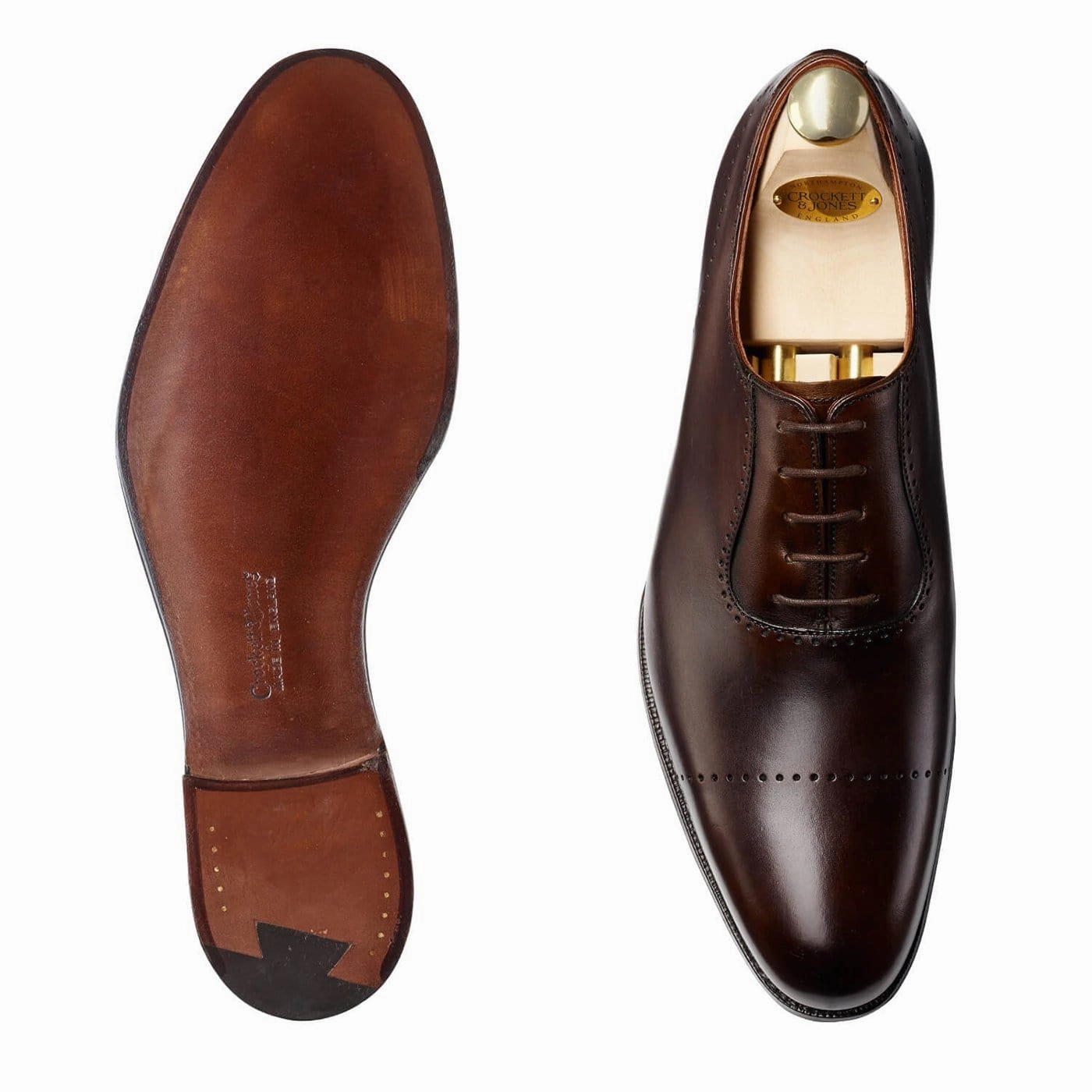 Courtenay Dark Brown Antique Calf Elegant Attire Smooth Finish