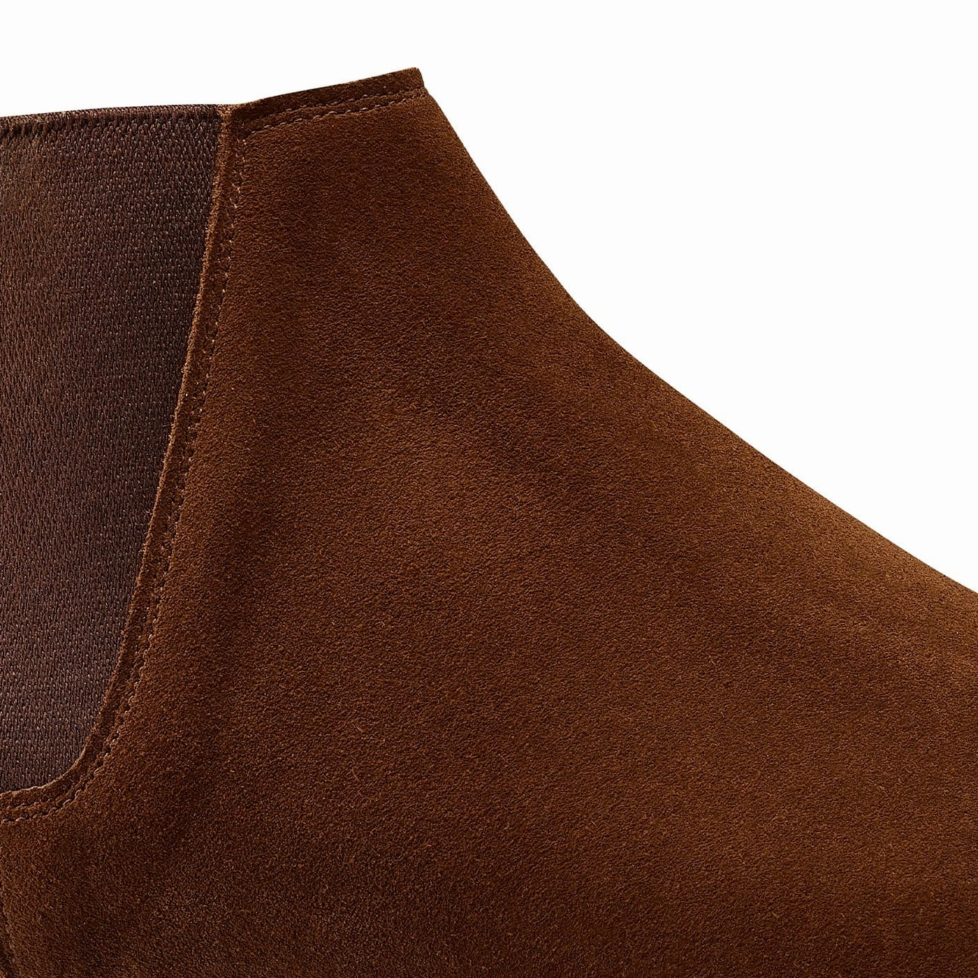 Cranton Snuff Suede Work Padded Shaft