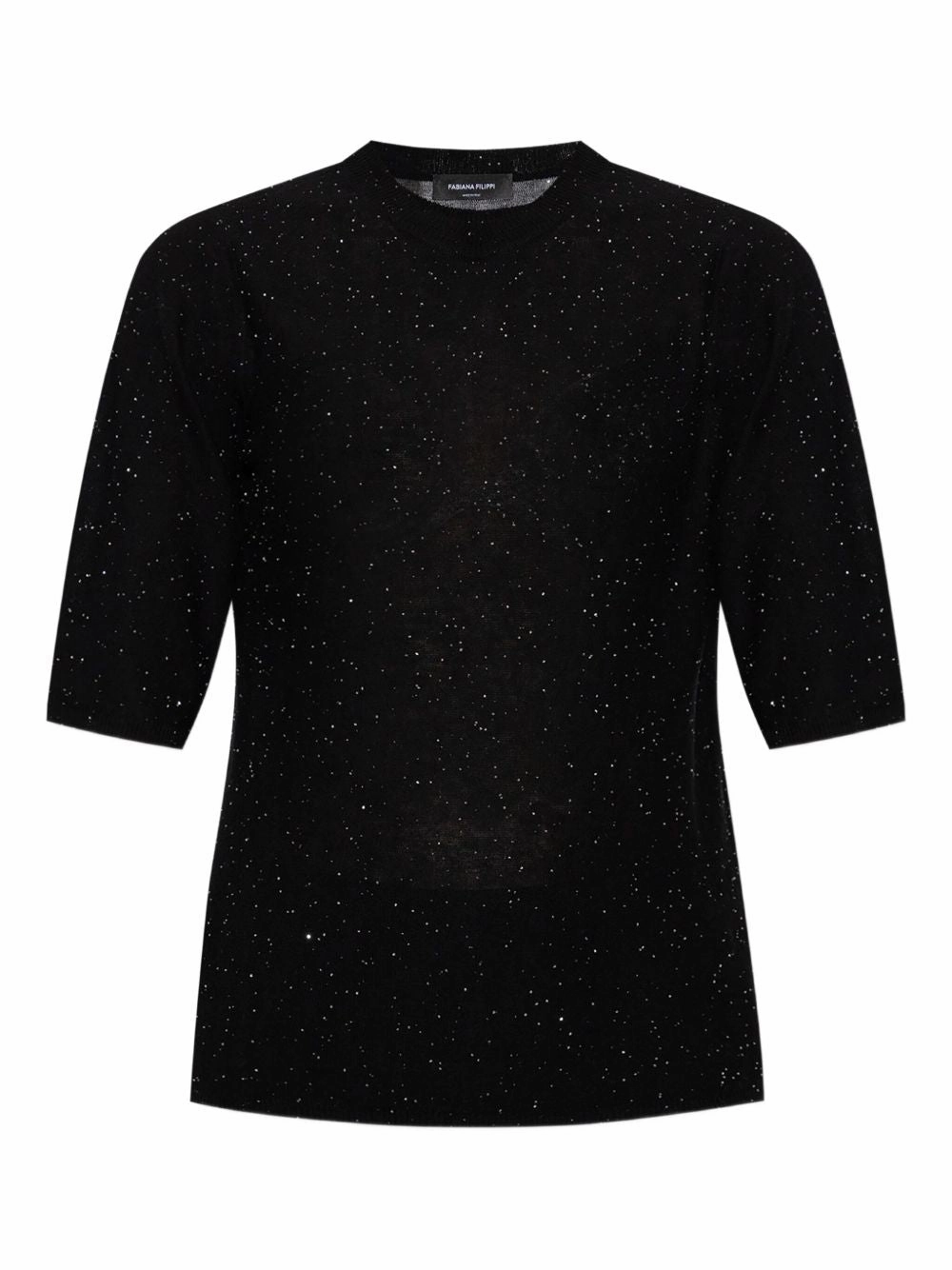 Breathable mesh panel Fabiana Filippi Women's Sweaters