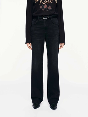 Cotton Blend Black Jeans Formal Fashion Lover Sustainable Evening Stroll Casual