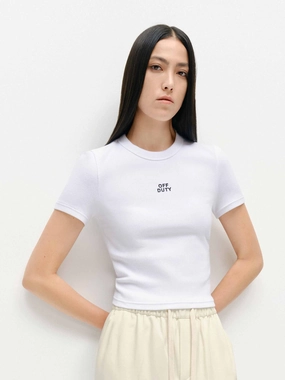 Cropped Cotton T-shirts Active Lifestyle
