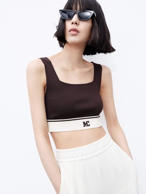 summer top NonChafingEdges Cropped Tank Top