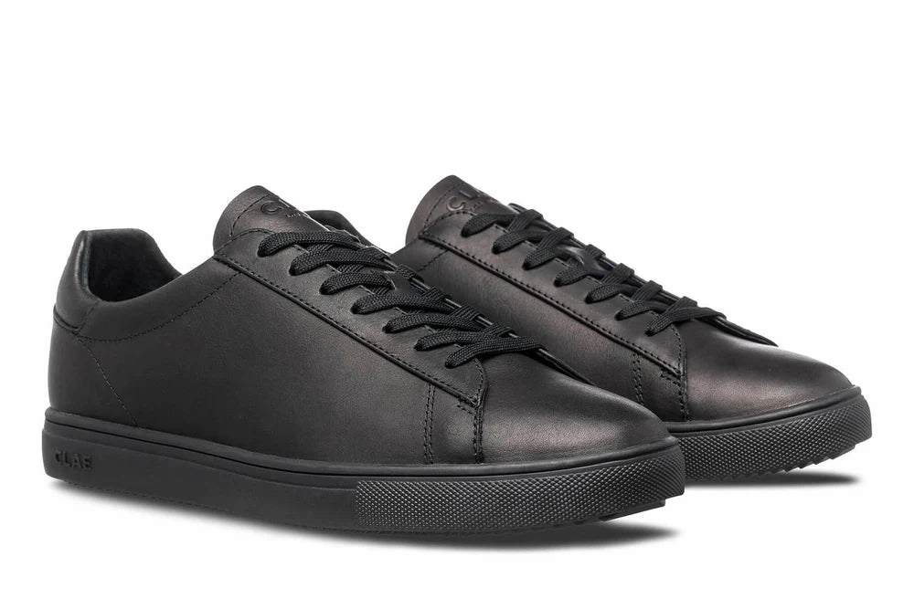 Leather Sneakers Impact Diffusing Heel