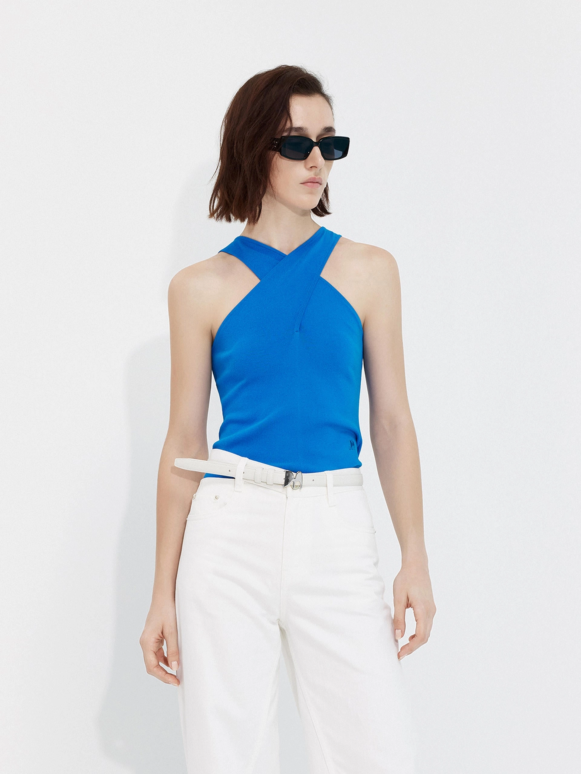 Crossover Tank Top Hypoallergenic Inner Layer
