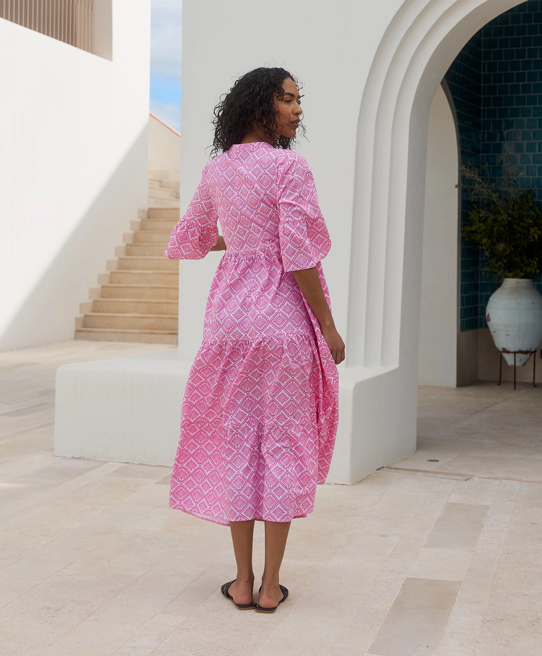 The Dot Dress Clean Fit