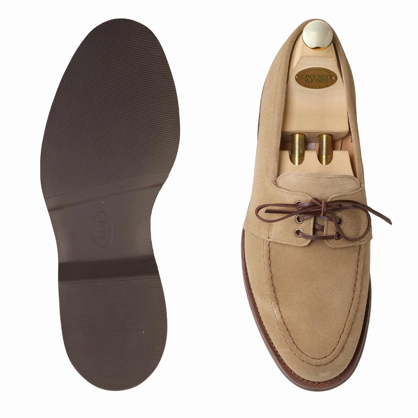 Toe room Durable Slip-ons Falmouth Khaki Suede