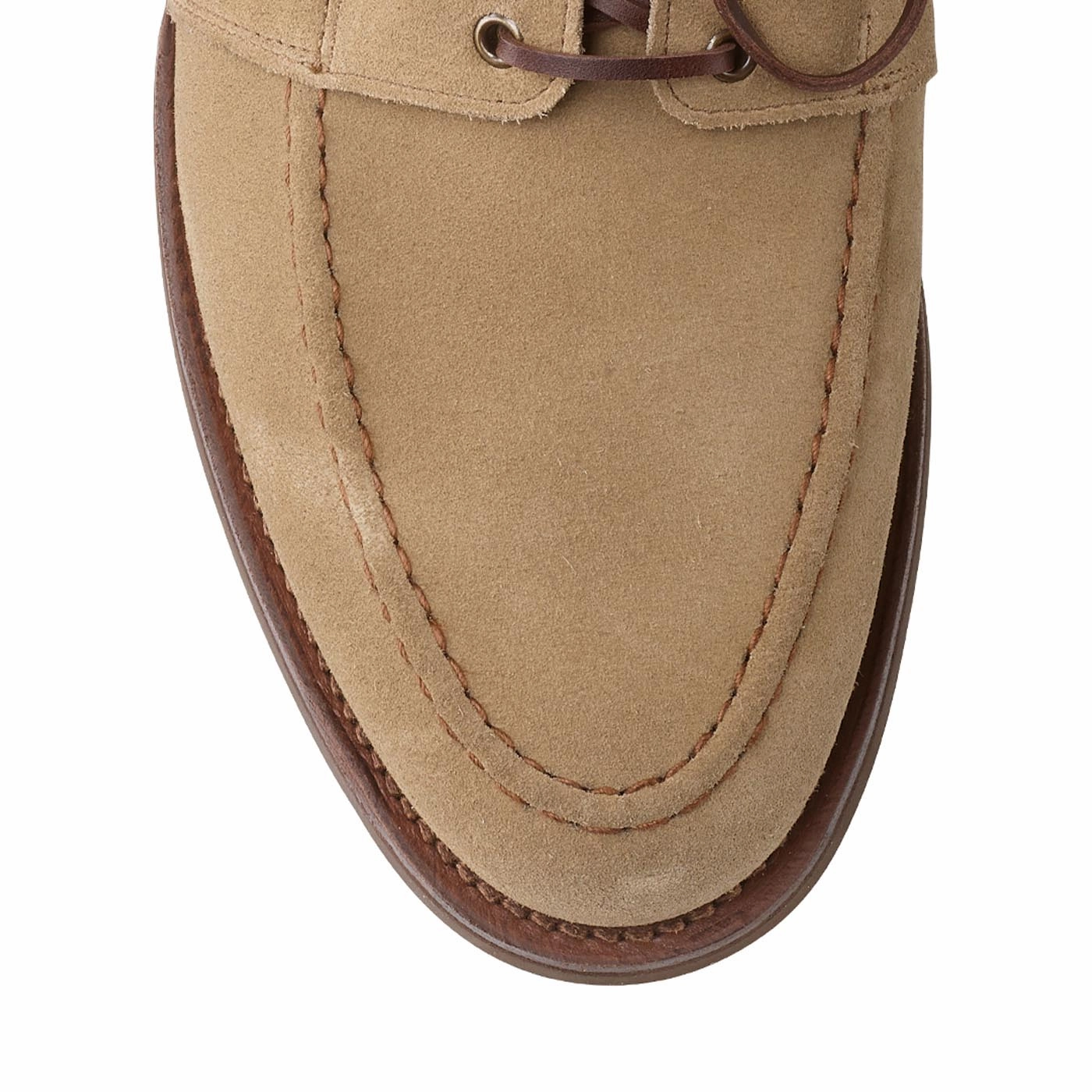 Lightweight Comfort Casual Slip-ons Falmouth Khaki Suede