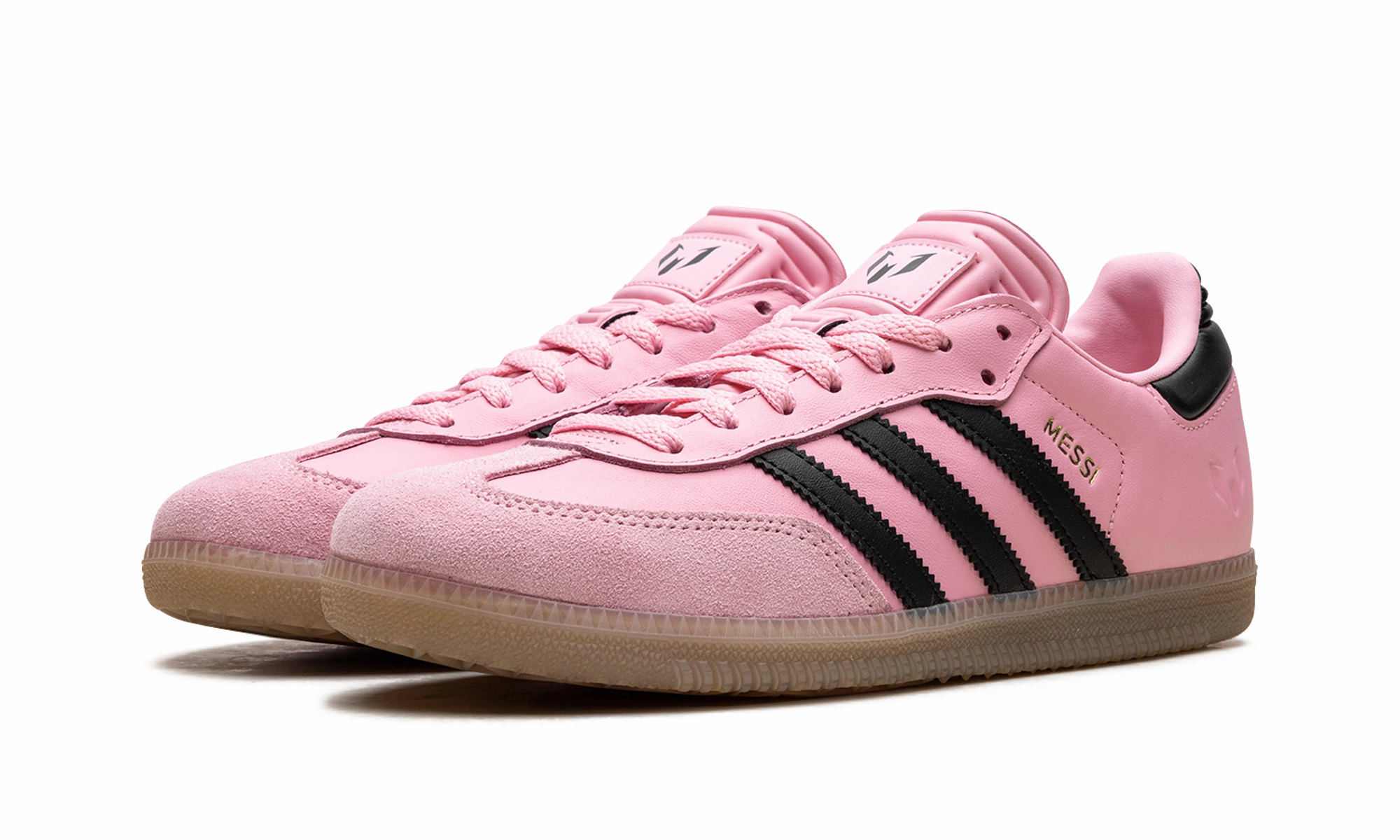 Roam Free Outdoor Casual Samba Indoor GS "Messi Light Pink Black"