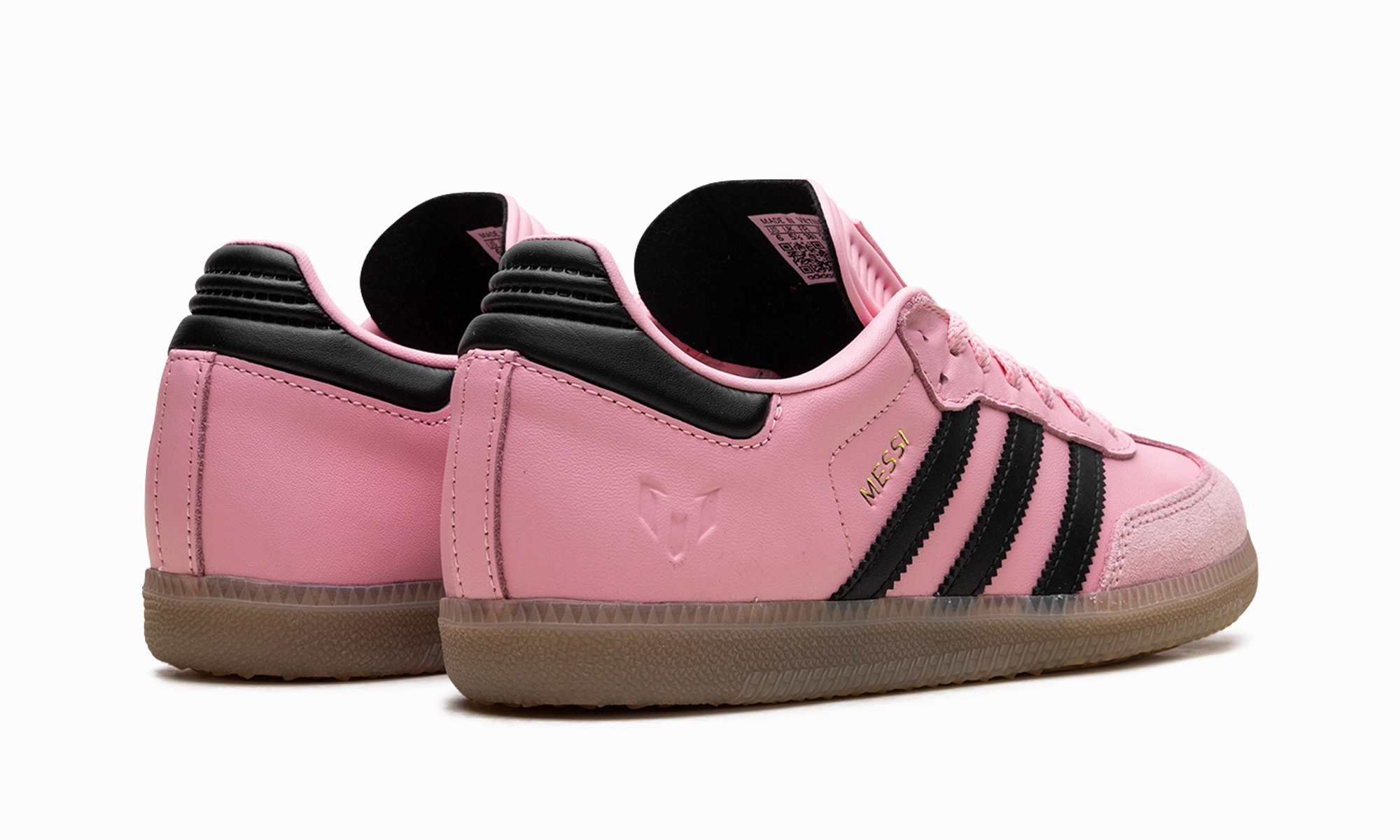 Daily Utility Samba Indoor GS "Messi Light Pink Black"