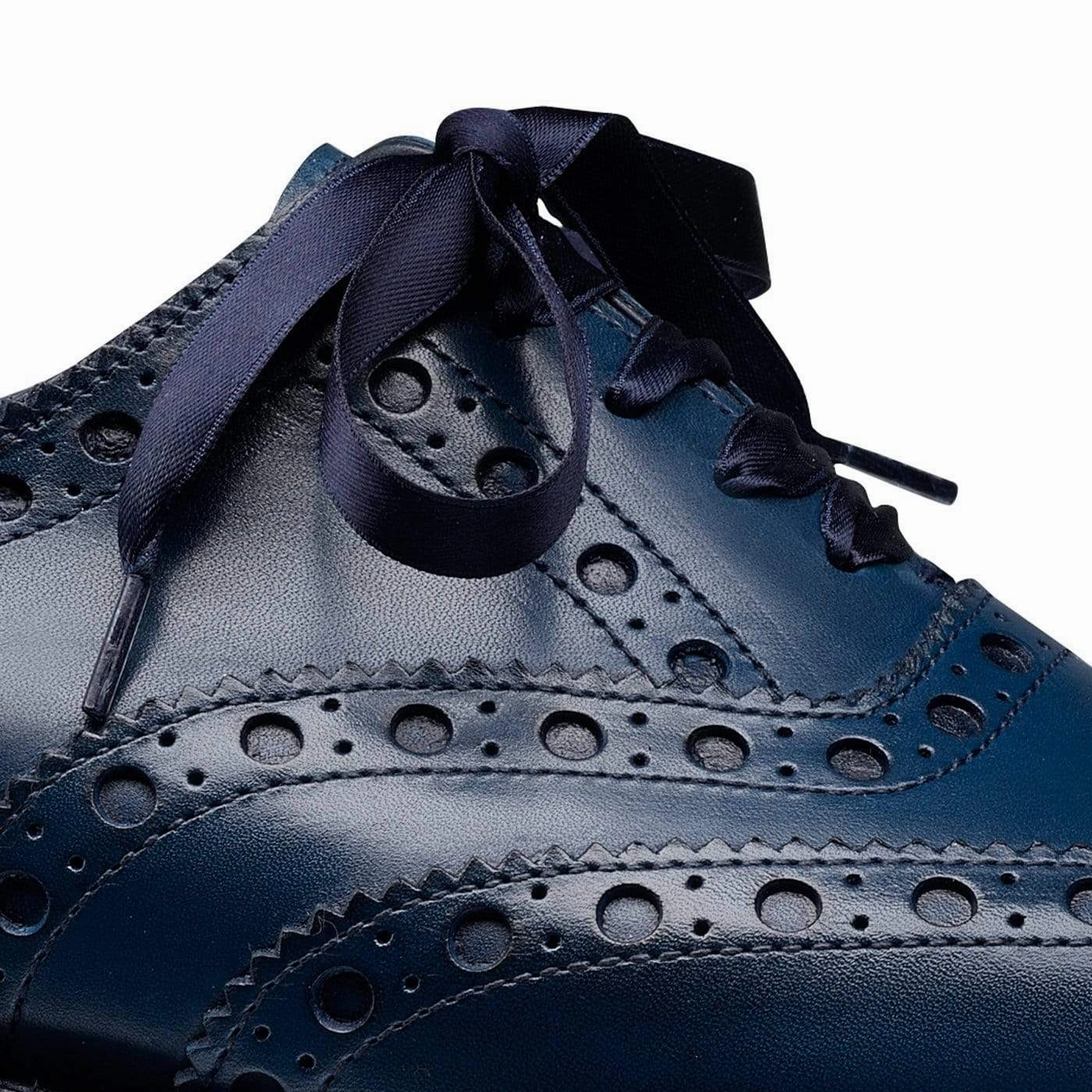 Breathable Feel Career Oriented Anna Blue Burnished Calf