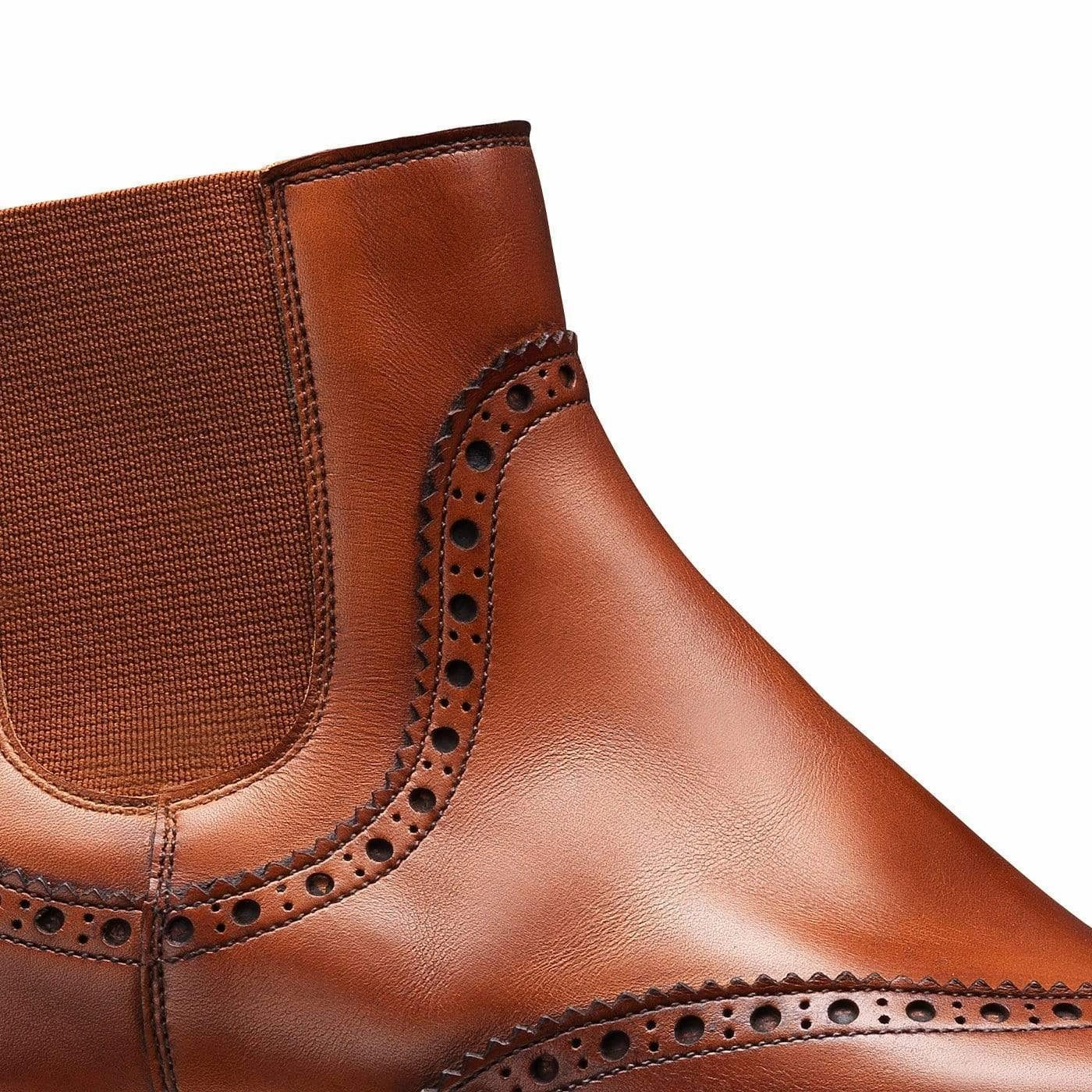 nylon Slip   Resistant Lug Daisy Tan Burnished Calf