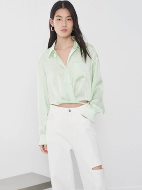 Deconstruct Strap Shirt Lightweight Design