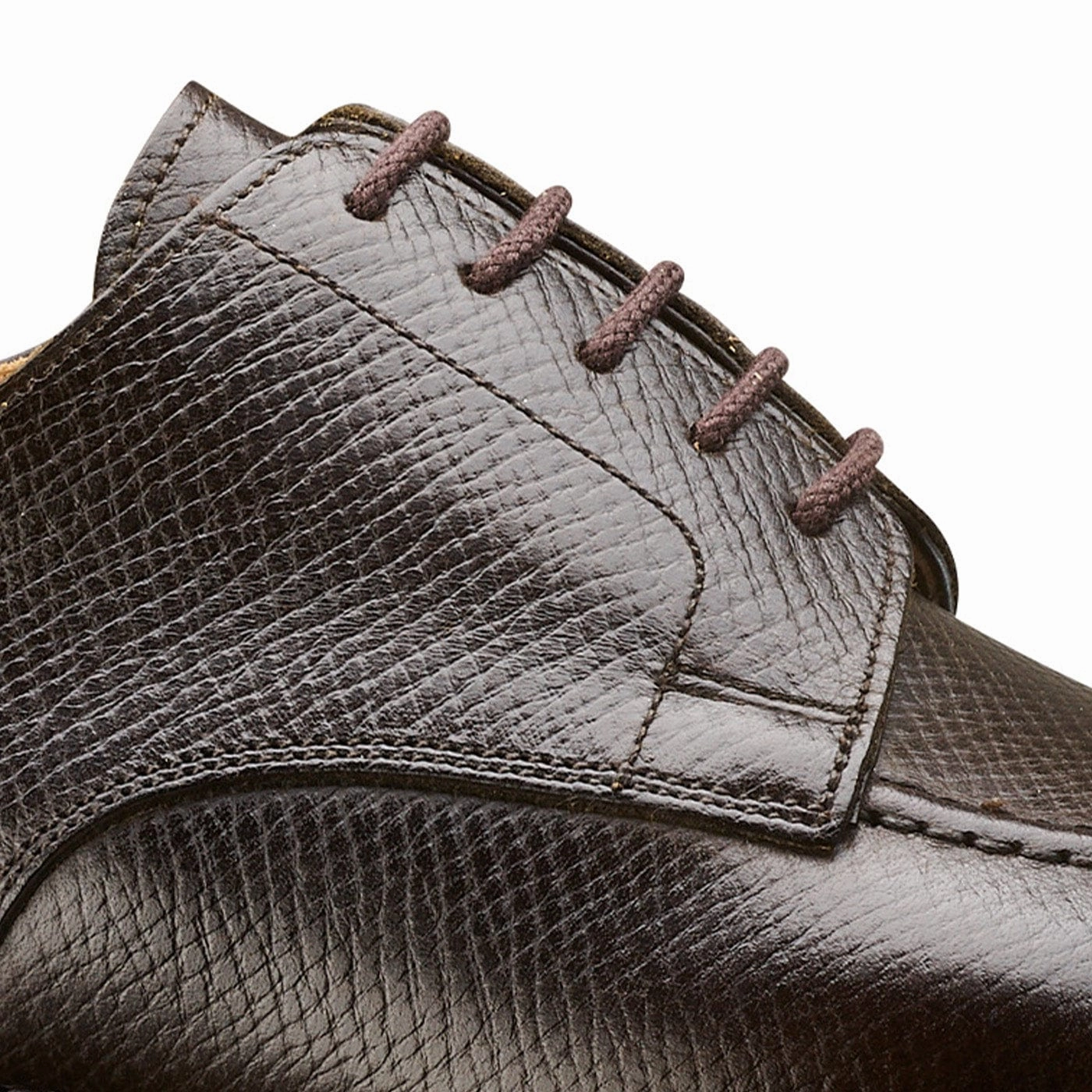 Denver Dark Brown Hatch Grain All Day Movement